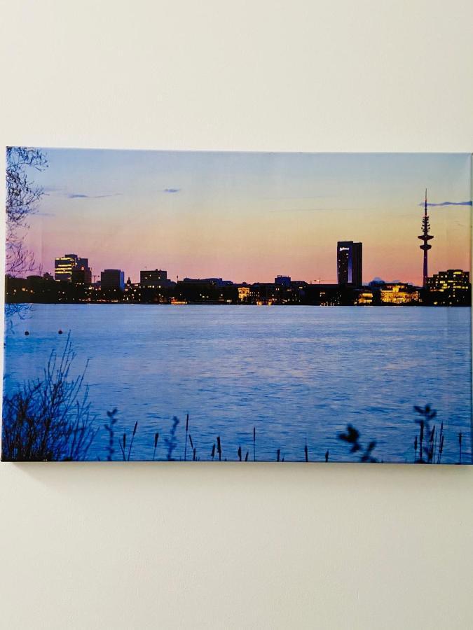 Gastehaus An Der Messe Hotel Hamburg-Harburg Buitenkant foto