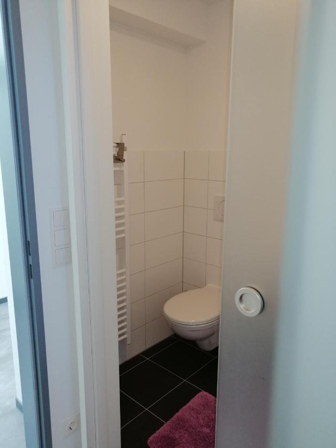 Gastehaus An Der Messe Hotel Hamburg-Harburg Buitenkant foto